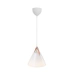 DFTP by Nordlux Strap 27 Pendant Glass and Metal White | Suitable for E27