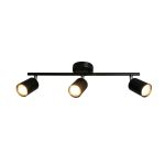 Nordlux Explore 3 Metal and Ceramic Black | Suitable for 3x GU10