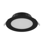 Noxion LED Downlight Hera Flat Black 21W 2400lm - 827-830-840 CCT | 213mm - Cutout 195mm