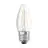 Ledvance Classic LED E27 Candle Filament Clear 4.8W 470lm - 827 Extra Warm White | Dimmable - Replaces 40W