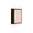 Nordlux Oliver Wall Light Square Black 9W 600lm - 827 Extra Warm White