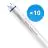 Multipack 10x Philips LED Tube T8 MASTER (EM/Mains) Ultra Output 14.7W 2500lm - 840 Cool White | 120cm - Replaces 36W