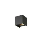 D'Lite Nova Wall Light Aluminium Black 4.9W 480lm - 830 Warm White | IP54 - Adjustable Angle